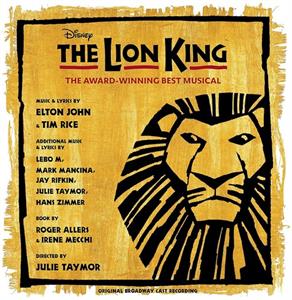 Various – The Lion King - Original Broadway Cast Recording (LP)