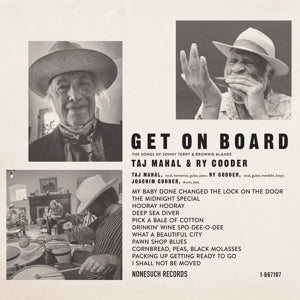 Taj Mahal & Ry Cooder – Get On Board (LP)