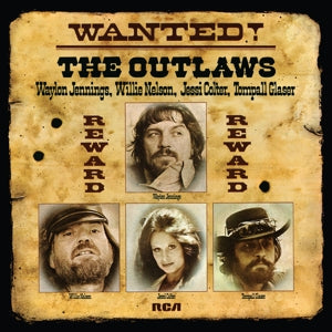 Waylon Jennings & Willie Nelson – Wanted! the Outlaws (LP)
