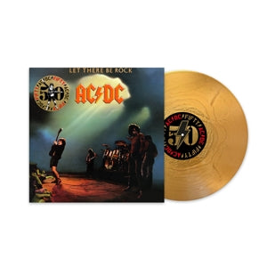 AC/DC – Let There Be Rock (50th Anniversary Gold Color Vinyl) (LP)