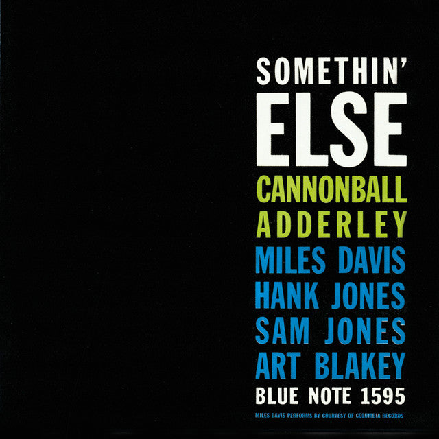 Cannonball Adderley – Somethin' Else (LP)