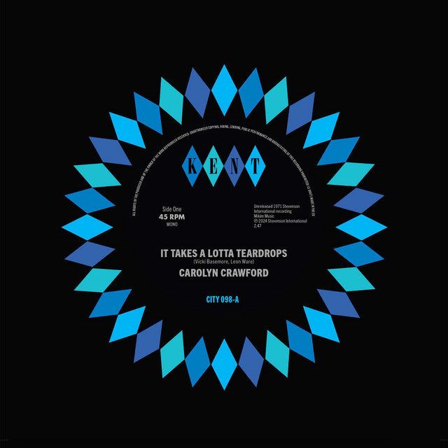 Carolyn Crawford & James Hodges & Smith & Carolyn Crawford – It Takes a Lotta Teardrops / I M In Love (12in)