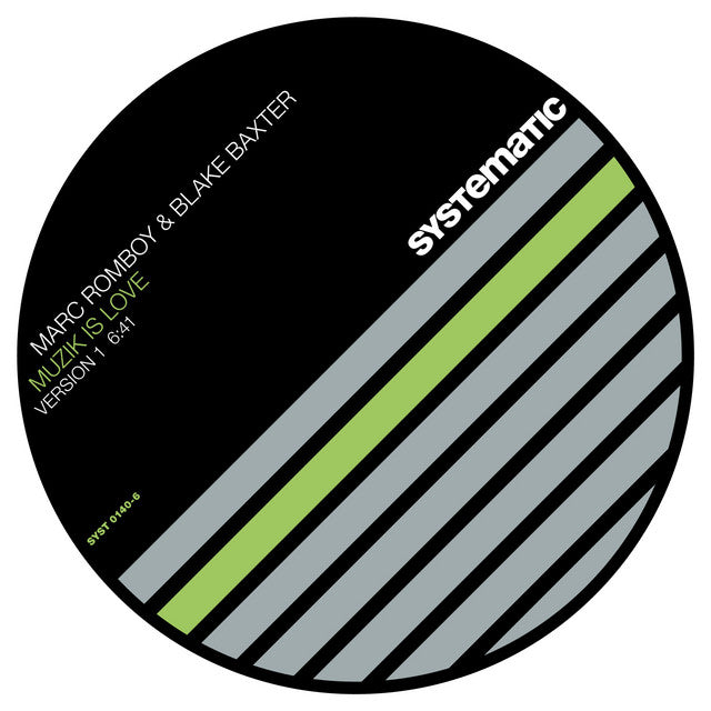 Marc Romboy & Blake Baxter – Muzik is Love (12in)