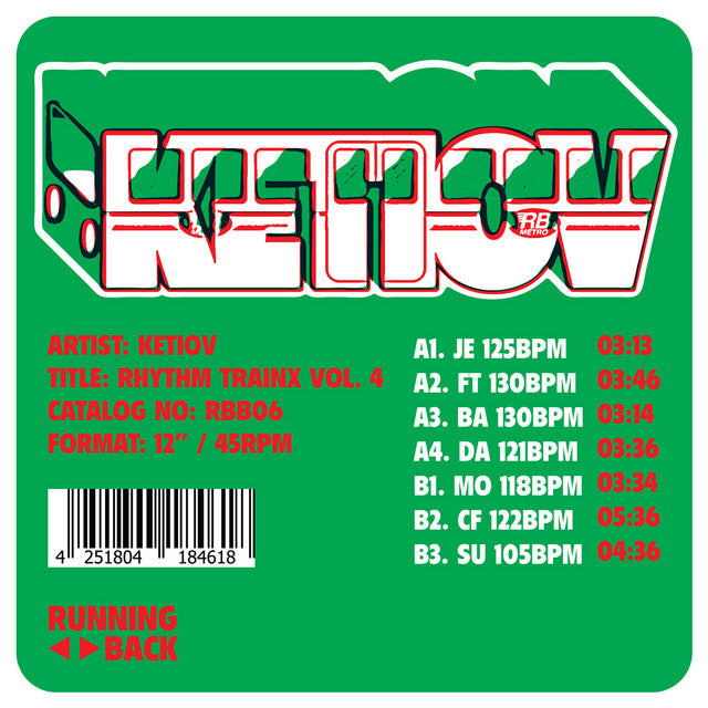 Ketiov – Rhythm Trainx Vol. 4 (12in)