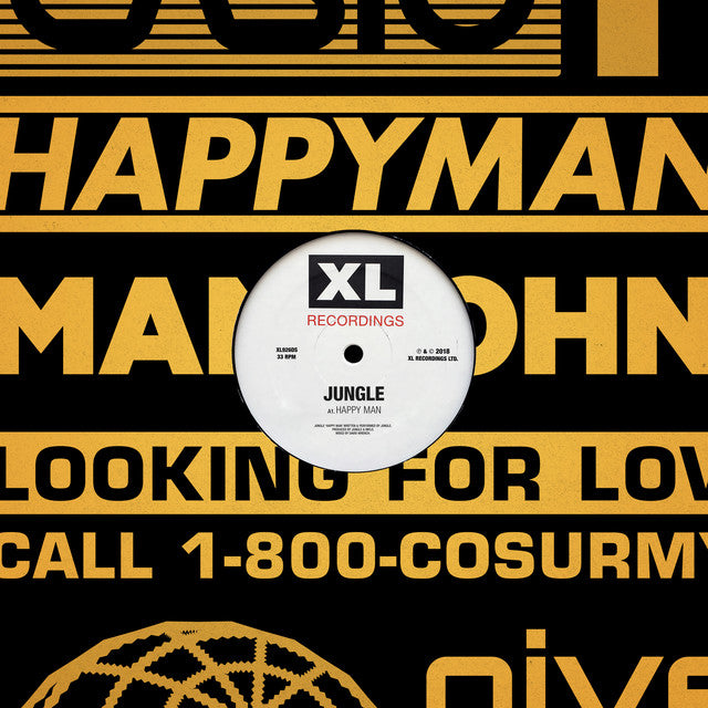 Jungle – Happy Man (12in)