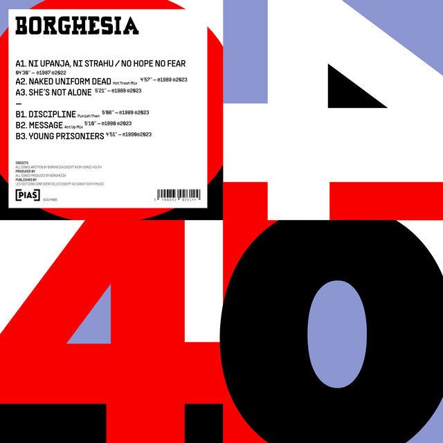 Borghesia – Pias 40 (12in)