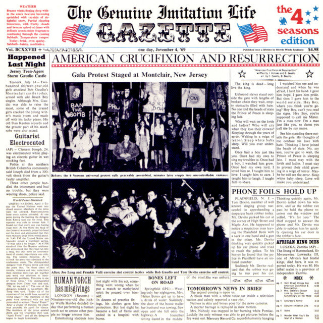 Frankie Valli & The Four Seasons – The Genuine Imitation Life Gazette (LP)