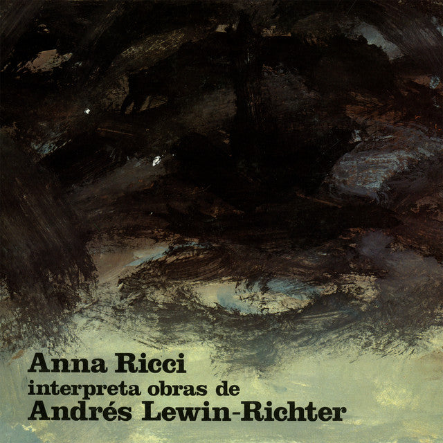 Anna Ricci – Anna Ricci Interpreta Obras De Andres Lewin-Richter (LP)