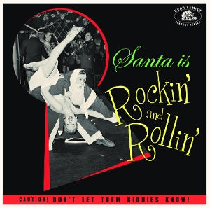 Various – Santa is Rockin and Rollin (LP)