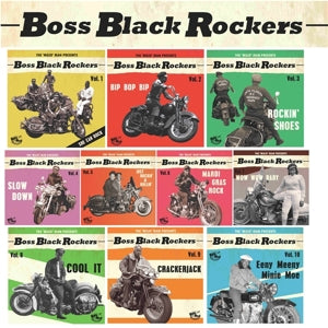 Various – Boss Black Rockers Vol 1-10 (12in)