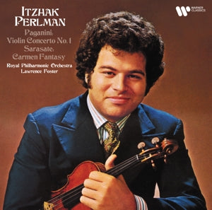 Itzhak Perlman & Royal Philharmonic Orchestra & Lawrence Foster – Paganini: Violin Concerto No. 1 / Sarasate: Carmen Fantasy (LP)