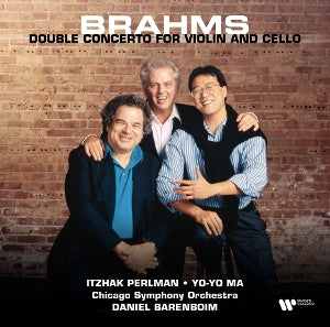 Itzhak Perlman & Yo-Yo Ma & Chicago Symphony Orchestra & Daniel Barenboim – Brahms: Double Concerto For Violin and Cello (LP)