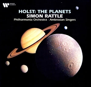 Simon Rattle & Philharmonia Orchestra & Ambrosian Singers – Holst: the Planets (LP)