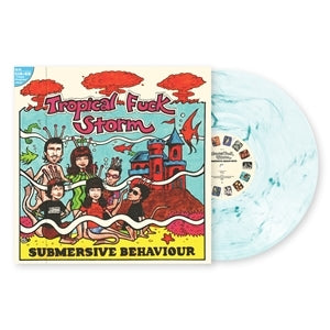 Tropical Fuck Storm – Submersive Behaviour (Aqua Blue Clear Swirl) (LP)