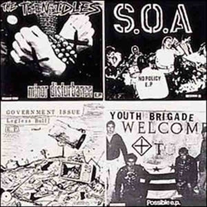 Various – Four Old Seven Inches On a Twelve Inch (LP)