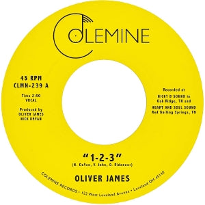 Oliver James – 1-2-3 (12in)