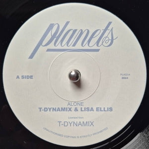 Lisa Ellis & T-Dynamix – Alone;Your Love (12in)