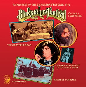 Various – A Snapshot of the Bickershaw Festival 1972 Vol 1 (Featuring Grateful Dead) (LP)