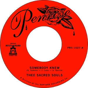 Thee Sacred Souls – Somebody Knew / We Don T Have To Be Alone (12in)