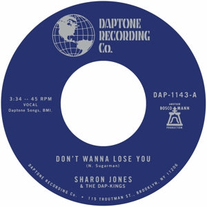 Sharon Jones – Don't Want To Lose You / Don't Give a Friend A (12in)