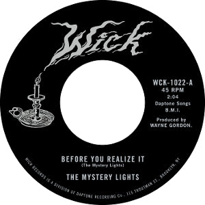 Mystery Lights – Before You Realise It / Cerebral Crack (12in)