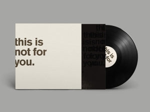 Matthew Bourne – This is Not For You (LP)