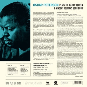 Oscar Peterson – Plays the Harry Warren & Vincent Youmans Song Book (LP)